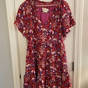 Anthropologie Boho Swing Dress